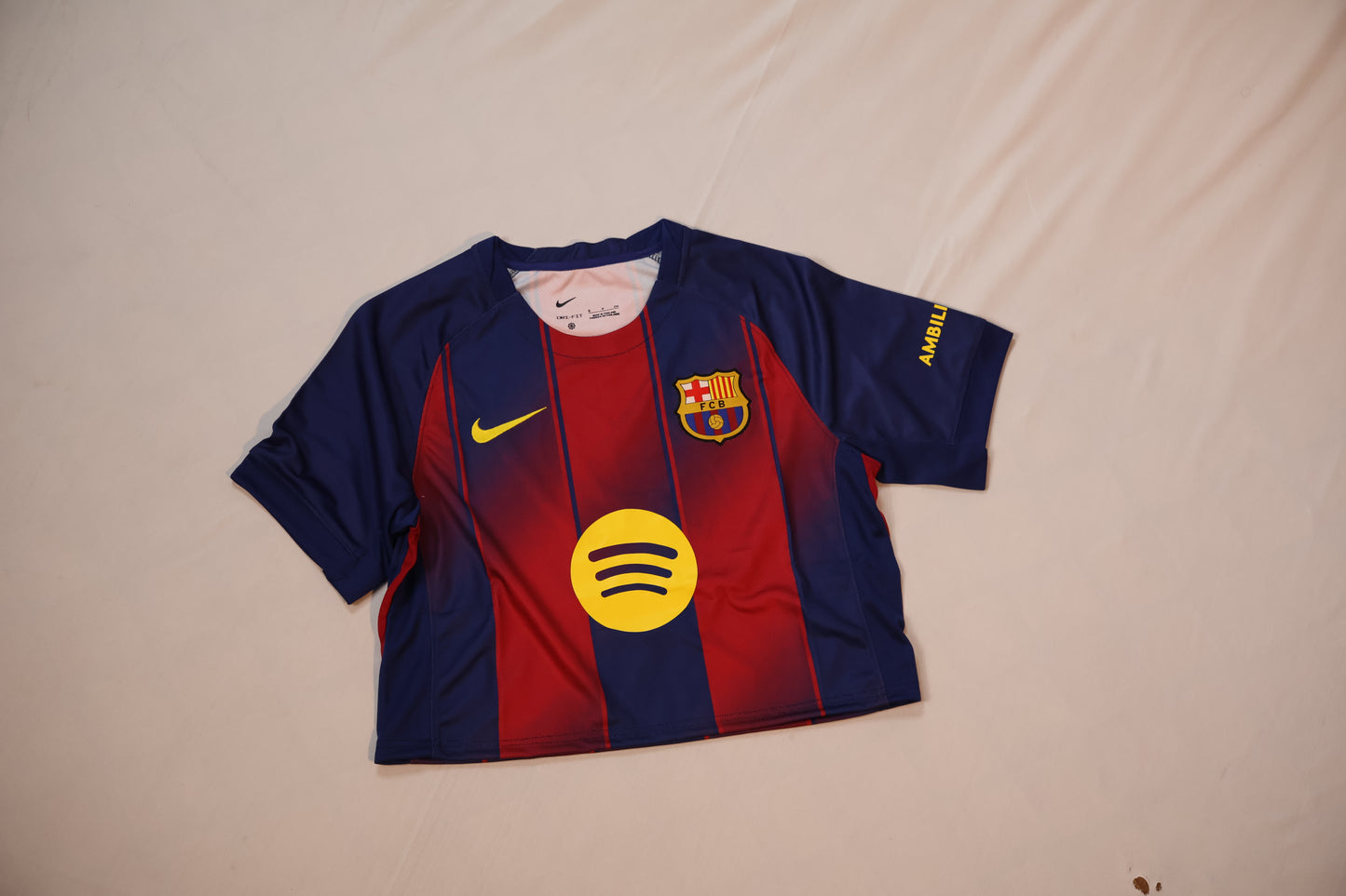 Barcelona 2025/26 Crop Top Jersey