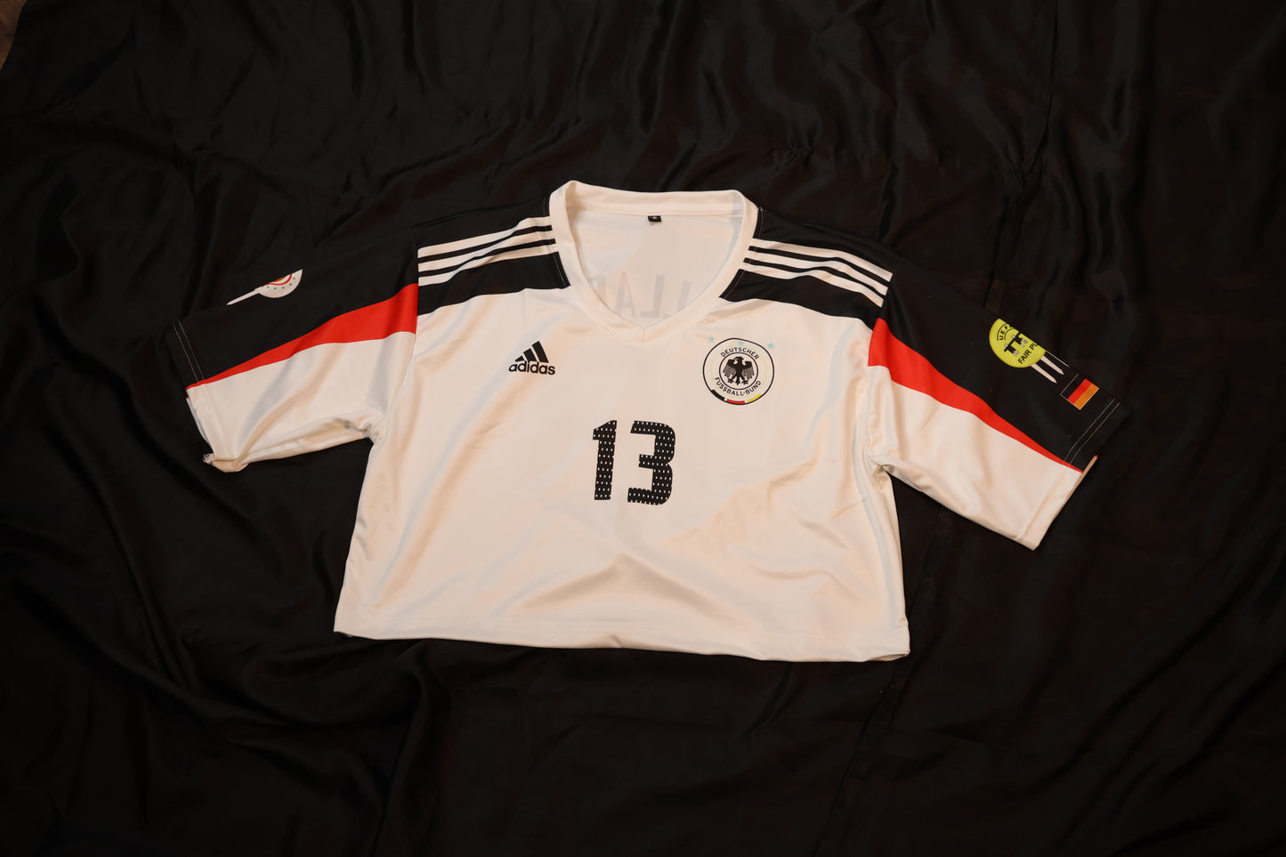 Germany 2004/05 Home Kit Crop Top – Retro Edition