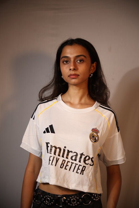 Real Madrid 2025/26 Crop Top Jersey