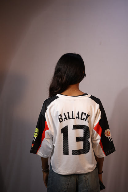 Germany 2004/05 Home Kit Crop Top – Retro Edition