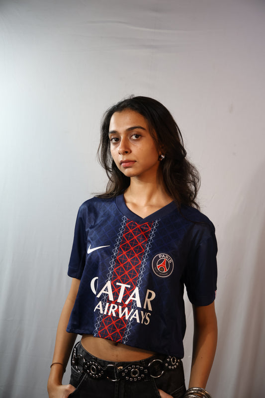 PSG 2025/26 Crop Top Jersey